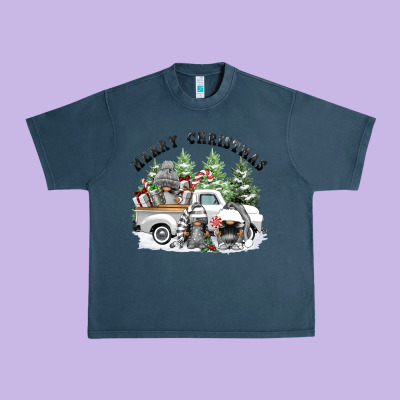 Merry Christmas Gnomies Urban Heavy Tee Designed By Fadigitalartstudio
