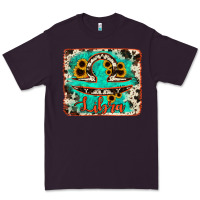 Plum libra turquoise cowhide Premium Tee - RanaPortraitStore