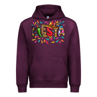Mauve Wine Fiesta Urban Hoodie - RanaPortraitStore