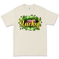 Bone St. Patrick's Day lips lucky Premium Tee - HowdyJamesFarm
