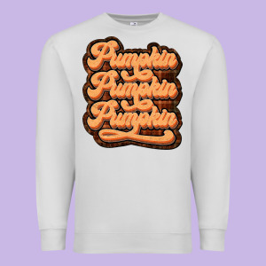 Pumpkin Pumpkin Pumpkin Premium Sweatshirt Designed By Jahusdesignshop