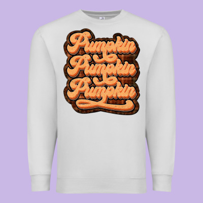 Pumpkin Pumpkin Pumpkin Premium Sweatshirt Designed By Jahusdesignshop
