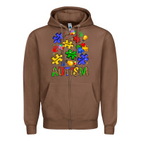 Chestnut autism Zipper Hoodie - JahusDesignShop