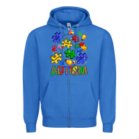 True Royal autism Zipper Hoodie - JahusDesignShop