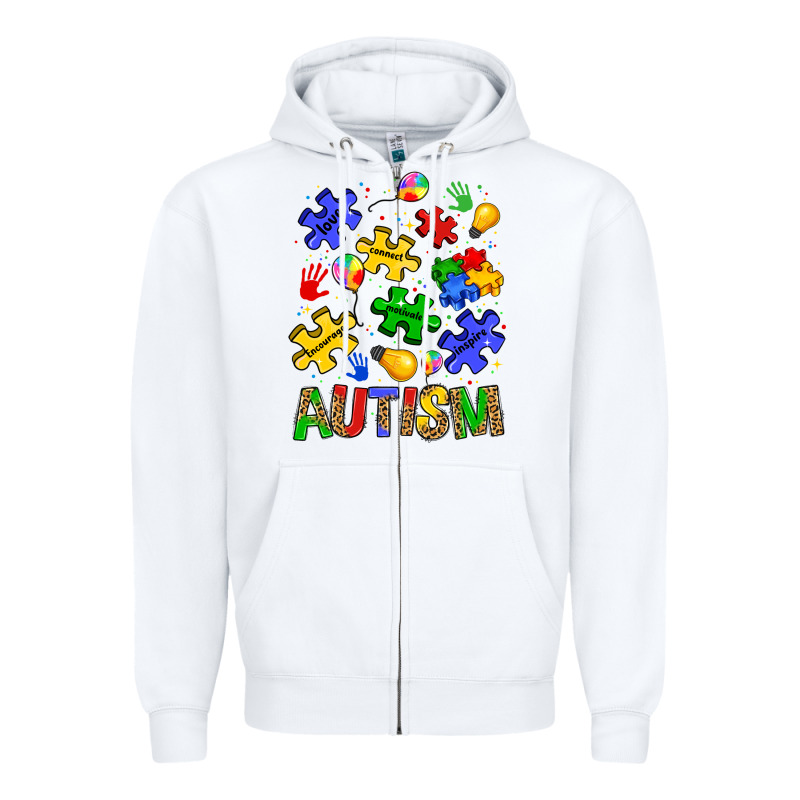 Autism Zipper Hoodie by JahusDesignShop | Teevron