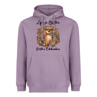 Lavender life is better with a chihuahua Heavyweight Hoodie - JahusDesignShop
