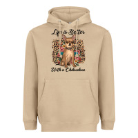 Mushroom life is better with a chihuahua Heavyweight Hoodie - JahusDesignShop