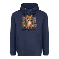 Navy life is better with a chihuahua Heavyweight Hoodie - JahusDesignShop