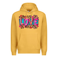 Mustard Love Valentine Premium Hoodie - CowhideDigitalArt