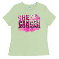 Matcha Heal Cancer for nothing is impossible Ladies Tee - FaDigitalArtStudio