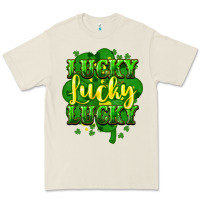 Bone lucky lucky lucky clover St. Patrick's Premium Tee - HowdyJamesFarm