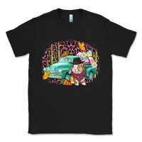 Black Western rabbit Easter Day Classic Tee - CowGirlArtShop