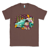 Chestnut Western rabbit Easter Day Classic Tee - CowGirlArtShop
