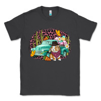 Smoke Western rabbit Easter Day Classic Tee - CowGirlArtShop