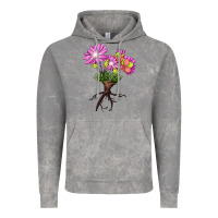 Cloud Rock Bitterroot Flower Vintage Hoodie - LillyAllenDesigns