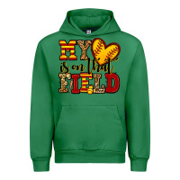 Emerald my heart is on that field softball Urban Hoodie - Jasminsmagicworld