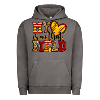 Pigment Tornado my heart is on that field softball Urban Hoodie - Jasminsmagicworld