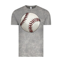 Cloud Rock baseball ball Vintage Tee - FaDigitalArtStudio