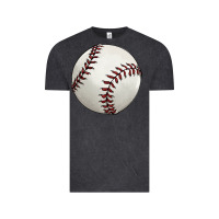 Vintage Black baseball ball Vintage Tee - FaDigitalArtStudio