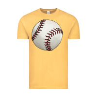 Vintage Mustard baseball ball Vintage Tee - FaDigitalArtStudio
