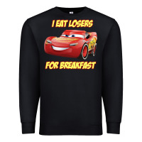 Black movie cartoon cars Premium Sweatshirt - DesigneFamous