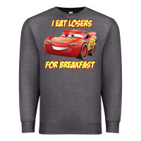 Charcoal Heather movie cartoon cars Premium Sweatshirt - DesigneFamous