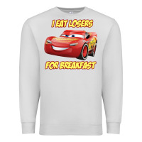 Dove Grey movie cartoon cars Premium Sweatshirt - DesigneFamous