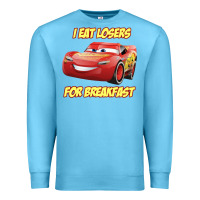 Ocean Blue movie cartoon cars Premium Sweatshirt - DesigneFamous