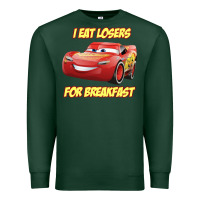 Sports Green movie cartoon cars Premium Sweatshirt - DesigneFamous