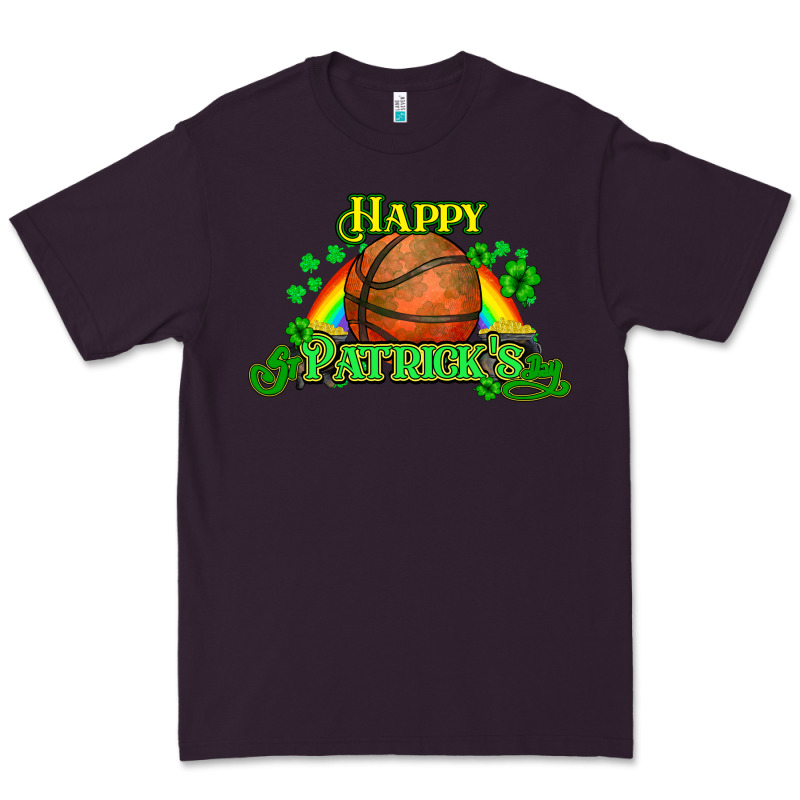 St. Patrick's Day Basketball Premium Tee by HowdyJamesFarm | Teevron