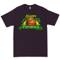 Plum St. Patrick's Day Basketball Premium Tee - HowdyJamesFarm