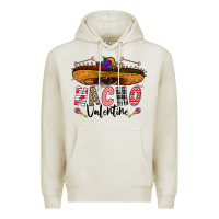 Festive Sombrero And Nacho Art Premium Hoodie | Teevron