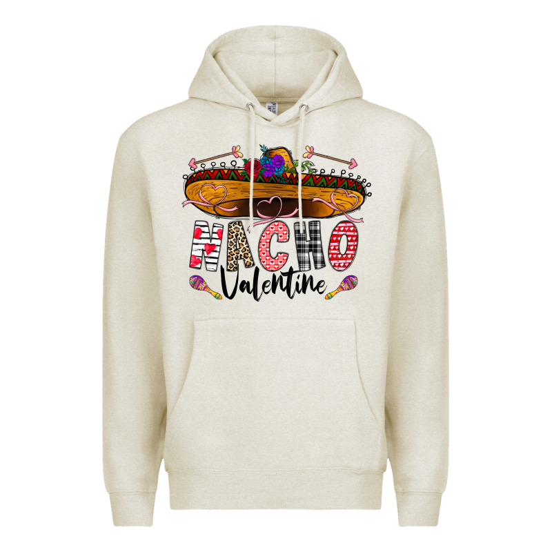 Festive Sombrero And Nacho Art Premium Hoodie by CowhideDigitalArt | Teevron