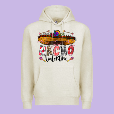 Festive Sombrero And Nacho Art Premium Hoodie Designed By Cowhidedigitalart