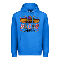 True Royal festive sombrero and nacho art Premium Hoodie - CowhideDigitalArt