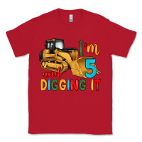 Red i'm 5 and digging it Classic Tee - Artiststas