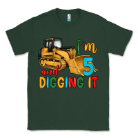 Sports Green i'm 5 and digging it Classic Tee - Artiststas