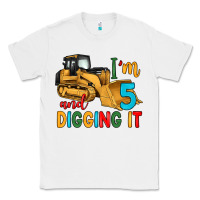 White i'm 5 and digging it Classic Tee - Artiststas
