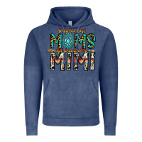 Vintage Denim Only The Best Moms Get Promoted To Mimi Vintage Hoodie - CowhideDigitalArt