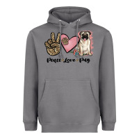 Storm peace love pug Heavyweight Hoodie - JahusDesignShop