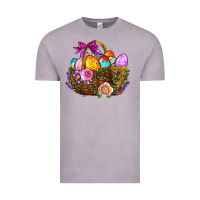 Vintage Zinc Easter Eggs Hamper Vintage Tee - BundleAndBundleShop