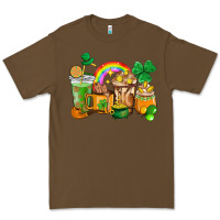 Cacao St. Patricks coffee cups Premium Tee - HowdyJamesFarm
