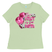Matcha her fight is our fight Breast cancer awareness Ladies Tee - FaDigitalArtStudio
