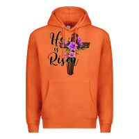 Carrot he is risen matthew 28 6 Premium Hoodie - Jasminsmagicworld