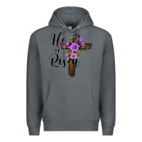 Rock he is risen matthew 28 6 Premium Hoodie - Jasminsmagicworld
