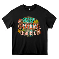 Black crazy grateful thankful Heavy Core Tee - CowGirlArtShop