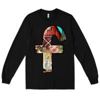 Black farm life alphabet lowercase letters f Long Sleeve Tee - BundleAndBundleShop