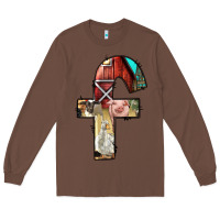 Chestnut farm life alphabet lowercase letters f Long Sleeve Tee - BundleAndBundleShop