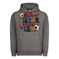 Pigment Tornado little sister biggest fan soccer Urban Hoodie - Jasminsmagicworld