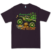 Plum shamrock crusher st. patrick's day Premium Tee - HowdyJamesFarm
